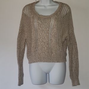 NWOT Decree Knit Sweater | Dusty Rose